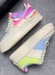 Кроссовки Nike Air Force 1 Low Shadow Beige Pale Ivory живое фото 1