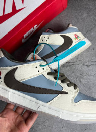 Кроссовки Nike Dunk SB Low Travis Scott Playstation живое фото 3