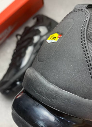 Кроссовки Nike VaporMax Plus All Black живое фото 4