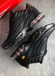Кроссовки Nike Air Max TN Plus 3 Triple Black живое фото 1
