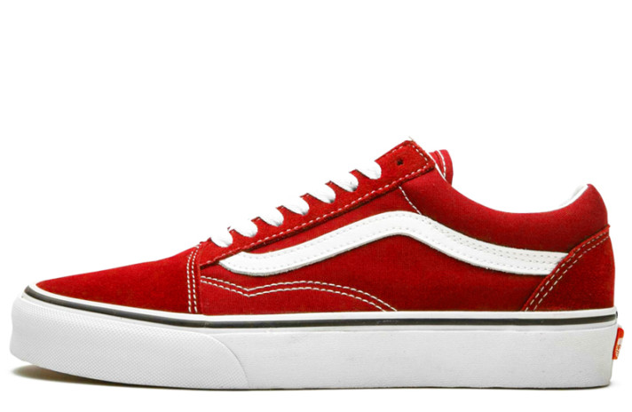 Кеды Vans Old Skool Racing Red True White VN0A4BV5JV6 красные